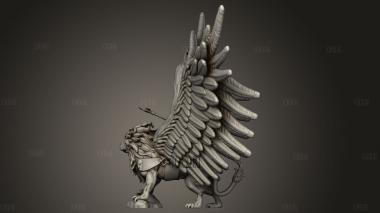 Король Орков Солнечный Лев онлайн 3d stl модель для ЧПУ