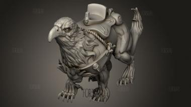 Орк-Полукровка 3d stl модель для ЧПУ