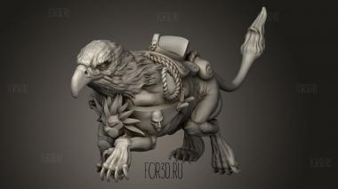 Орк-Полукровка 3d stl модель для ЧПУ