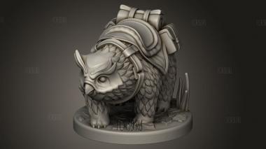 Высота Совы 3d stl модель для ЧПУ