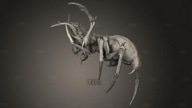 Чумной конь-вредитель 3d stl модель для ЧПУ