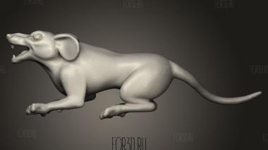 Крысолов-Дудочник 3d stl модель для ЧПУ