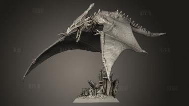 ВСАДНИКИ НА птеранодонах 3d stl модель для ЧПУ
