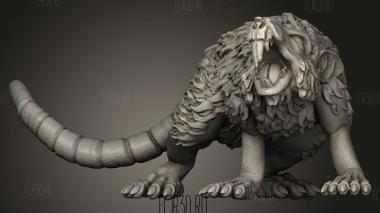 ГИГАНТСКИЙ ГРЫЗУН 3d stl модель для ЧПУ