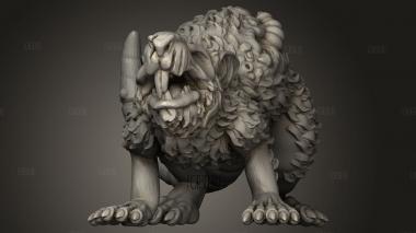 ГИГАНТСКИЙ ГРЫЗУН 3d stl модель для ЧПУ