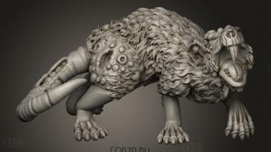 ГИГАНТСКИЙ ГРЫЗУН 3d stl модель для ЧПУ