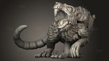 ГИГАНТСКИЙ ГРЫЗУН 3d stl модель для ЧПУ