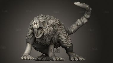 ГИГАНТСКИЙ ГРЫЗУН 3d stl модель для ЧПУ