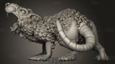 ГИГАНТСКИЙ ГРЫЗУН 3d stl модель для ЧПУ