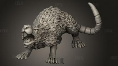 ГИГАНТСКИЙ ГРЫЗУН 3d stl модель для ЧПУ