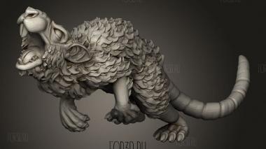 ГИГАНТСКИЙ ГРЫЗУН 3d stl модель для ЧПУ