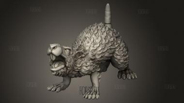 ГИГАНТСКИЙ ГРЫЗУН 3d stl модель для ЧПУ
