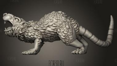 ГИГАНТСКИЙ ГРЫЗУН 3d stl модель для ЧПУ