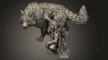 Охотница за Эльфами Красного Листа 3d stl модель для ЧПУ
