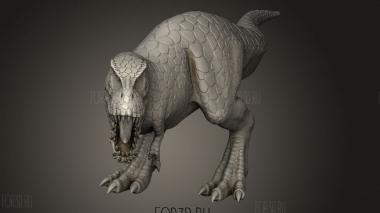 Рекс для 3d stl модель для ЧПУ