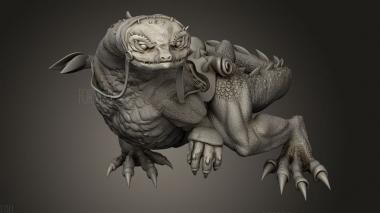 Гора Пустынной Ящерицы 3d stl модель для ЧПУ