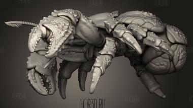 Краб с ножничным замком голый 3d stl модель для ЧПУ