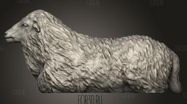 Овцы 3d stl модель для ЧПУ