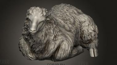 Овцы 3d stl модель для ЧПУ
