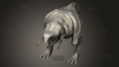 Визгун 3d stl модель для ЧПУ