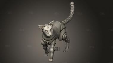 Механическая подставка для кошек 3d stl модель для ЧПУ