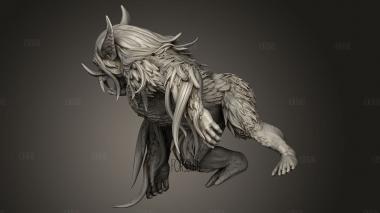 Хитрый Примат 3d stl модель для ЧПУ