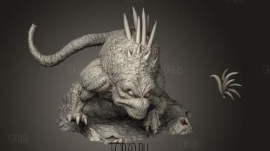 Порождение Адского Пса 3d stl модель для ЧПУ