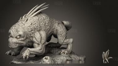 Порождение Адского Пса 3d stl модель для ЧПУ