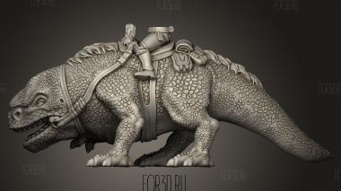 Кавалерия штурмовиков держится за седло 3d stl модель для ЧПУ