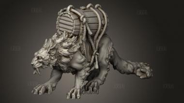 Торговая Кошачья Бочка Караван Табакси 3d stl модель для ЧПУ