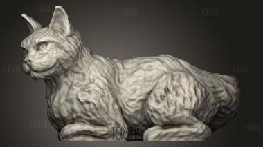 Кошки кошачий холод 3d stl модель для ЧПУ