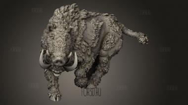 Великий Кабан 3d stl модель для ЧПУ
