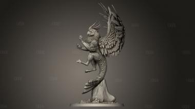 Лесной Грифон 3d stl модель для ЧПУ