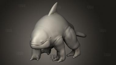 Мастифф расседлан 3d stl модель для ЧПУ