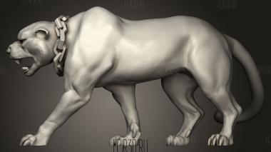 Башня Латунной Скорби Миледи Пантеры 3d stl модель для ЧПУ