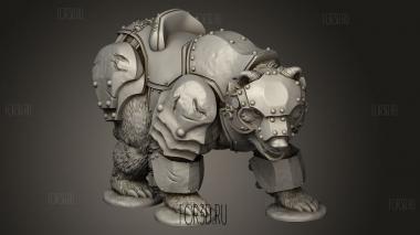 Через наших Медведей несут 3d stl модель для ЧПУ