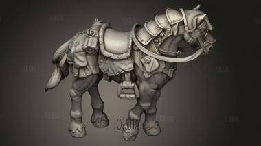 Лошадь Горожан 3d stl модель для ЧПУ