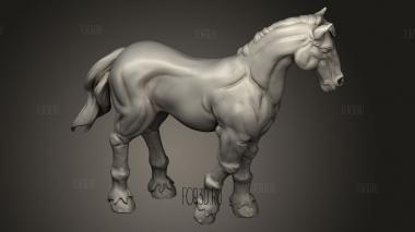 Лошадь Горожан 3d stl модель для ЧПУ