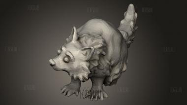 Лесной Енот 3d stl модель для ЧПУ