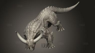 Раскованный Араки Беф 3d stl модель для ЧПУ