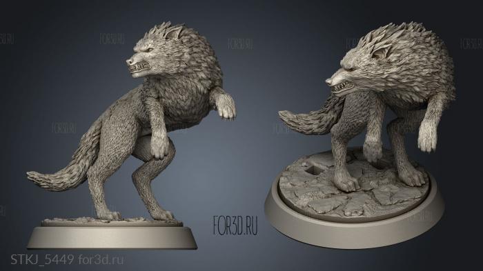 Vampires in Panshaw Enemies Black Wolf stl model for CNC