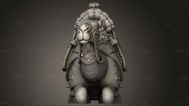 СИДЕНИЕ В ВЕРБЛЮЖЬЕМ СЕДЛЕ 3d stl модель для ЧПУ