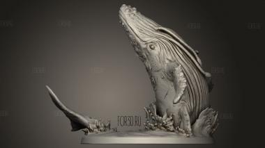 Дух Кита 3d stl модель для ЧПУ