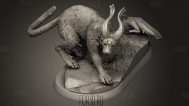 Белый Оборотень-Кот-Молния 3d stl модель для ЧПУ