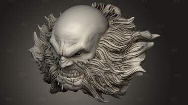 Росомаха Кабеса 3d stl модель для ЧПУ