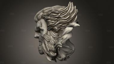 Росомаха Кабеса 3d stl модель для ЧПУ