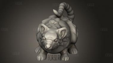 Вомпараты 3d stl модель для ЧПУ