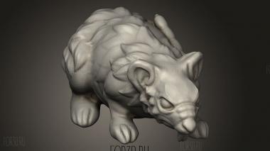 Вомпараты 3d stl модель для ЧПУ