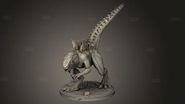 Статуя Зиллы 3d stl модель для ЧПУ