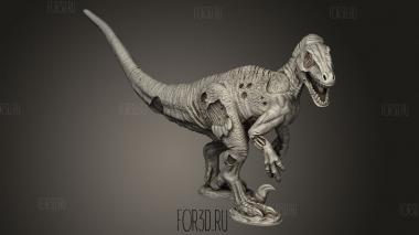 Зомби-Велоцираптор Дункан Шэдоу 3d stl модель для ЧПУ